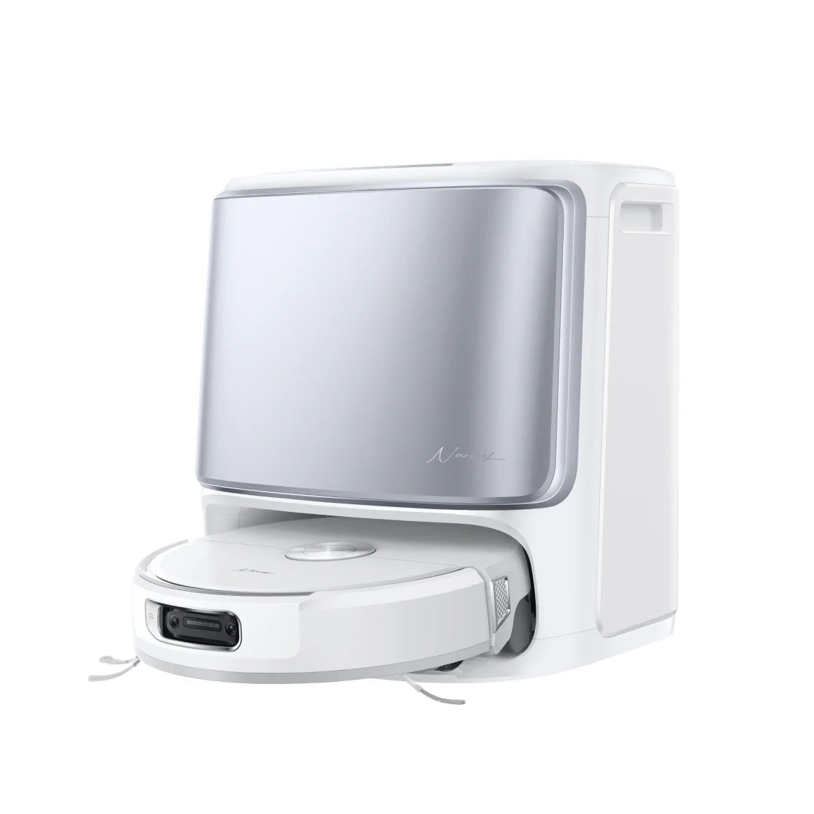 Refurbished Narwal Flow Robotic Vacuum and Mop with Real-Time Self-Cleaning Track Mop