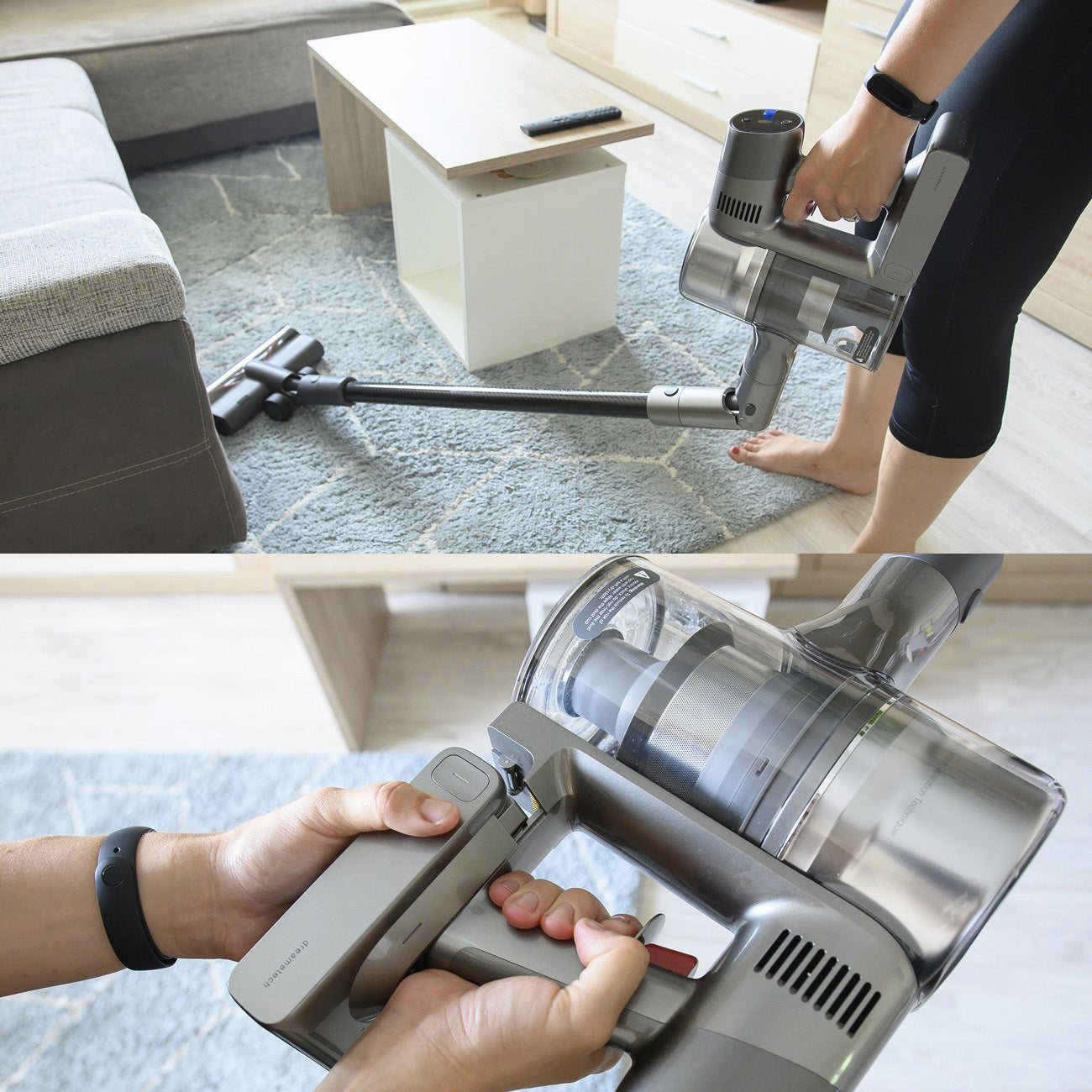 Dreame T30 Cordless Vacuum Cleaner Stick Vacuum190 AW 27Kpa Suction HEPA