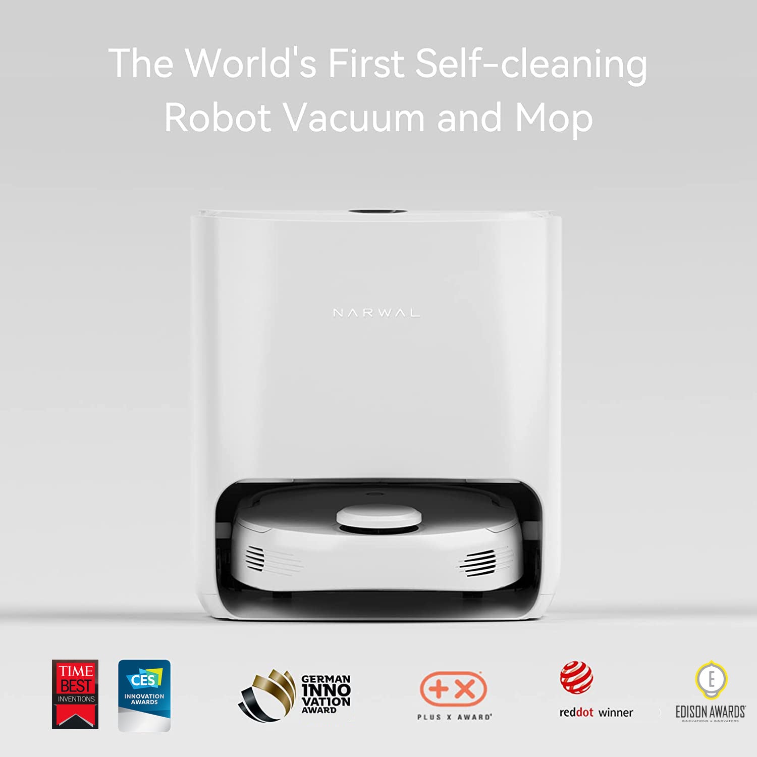 Refurbished Narwal T10 Robot Vacuum and Mop Cleaner Machine with Auto Mop Cleaning Station Official Australian Version
