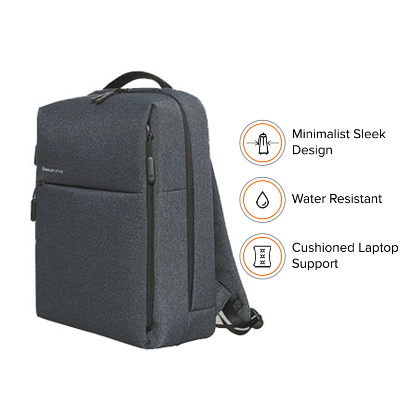 Mi City Backpack Dark Grey