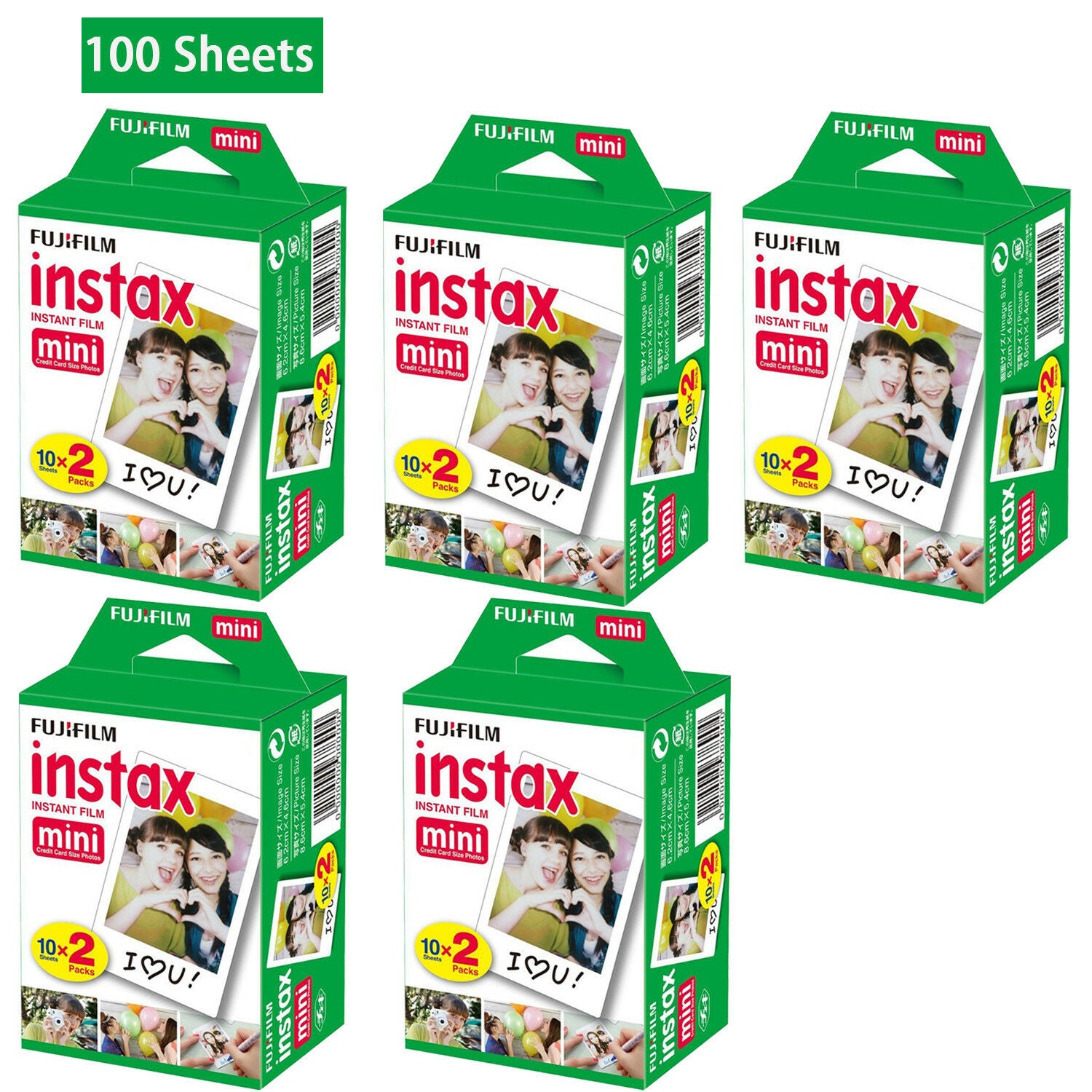 Fujifilm Instax Mini Film Fuji instant photos 7s 8 25 90 Polaroid 300 Mini 11