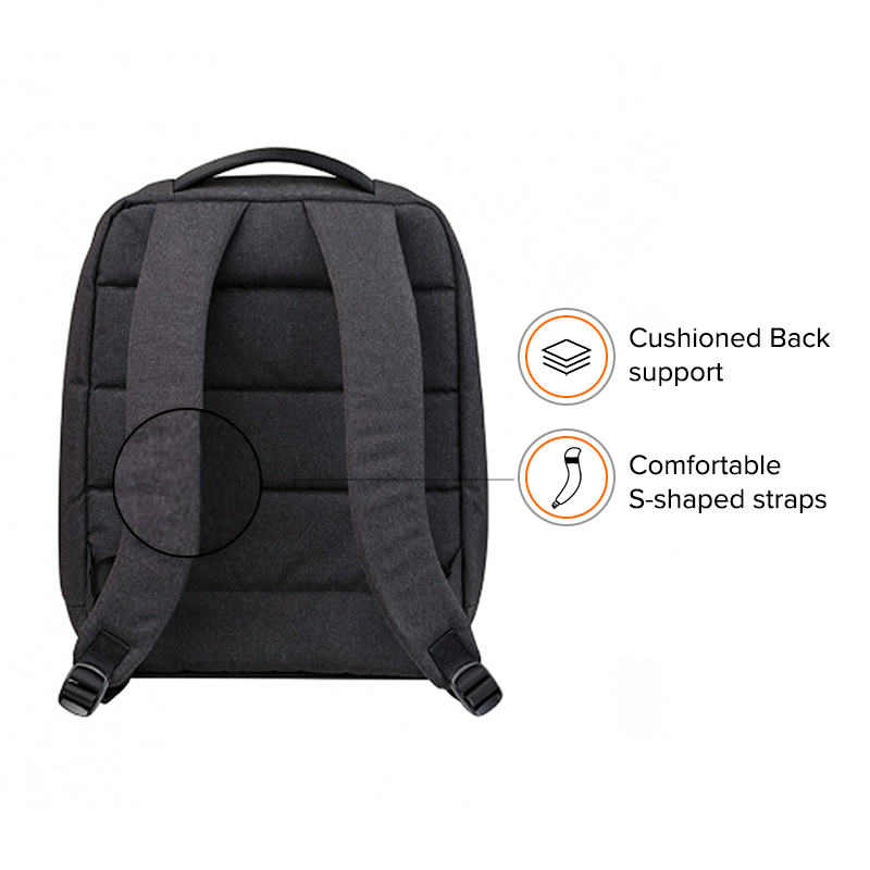 Mi City Backpack Dark Grey