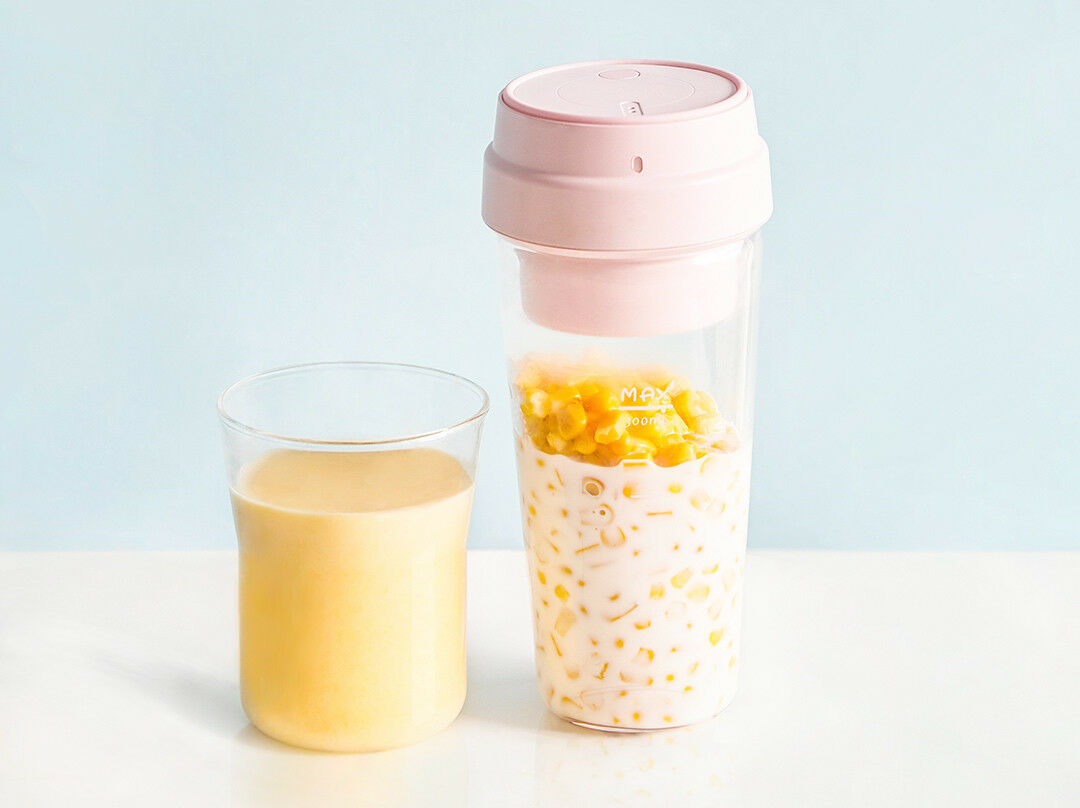 Juistar Portable Juice Blender Baby food Blender Juicer White and Pink Twin Pack