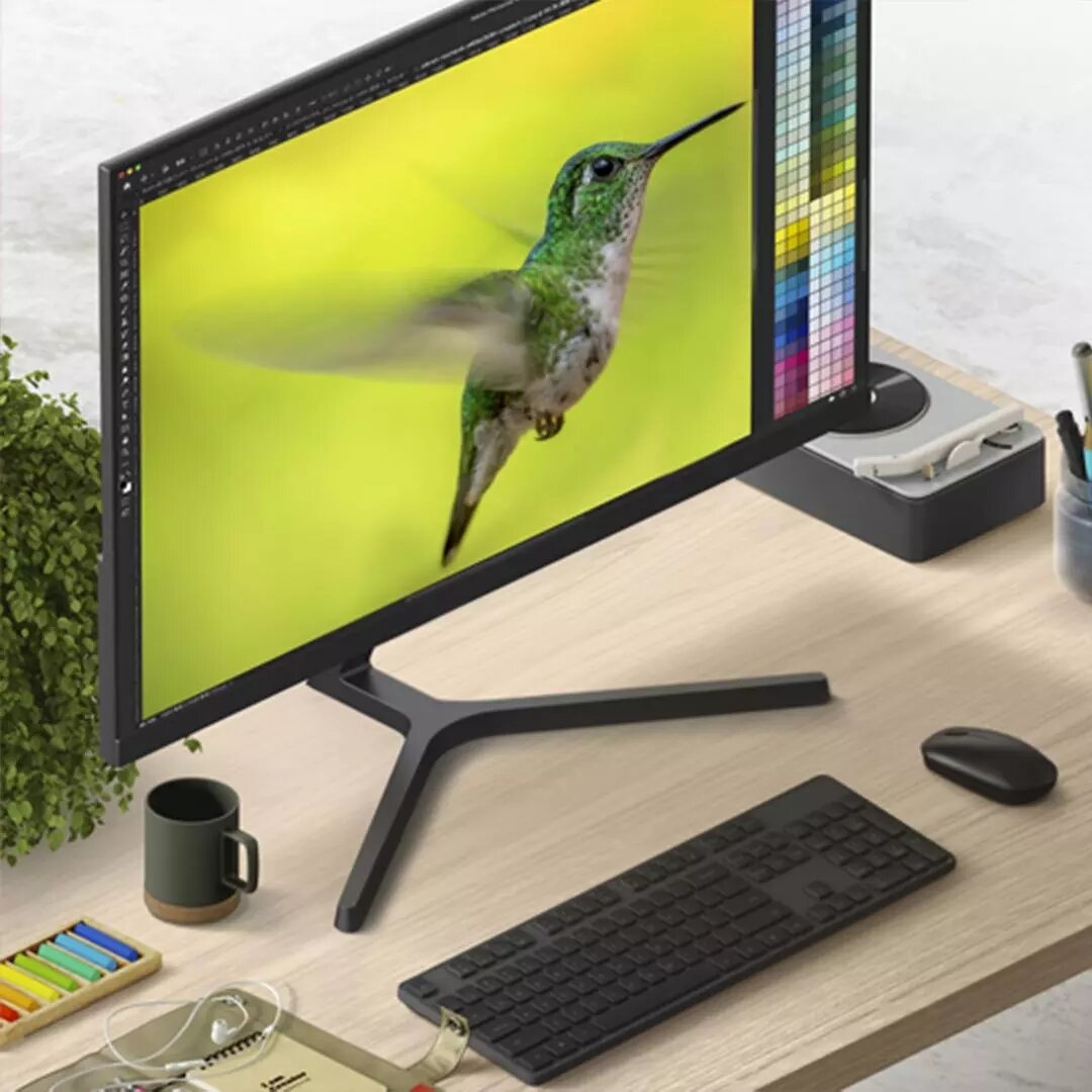 XIAOMI Mi 1C 23.8-Inch Office Gaming Monitor FHD 1080P IPS Panel 178 ° Super Viewing Angle Multi-Interface Display Gaming Display Screen