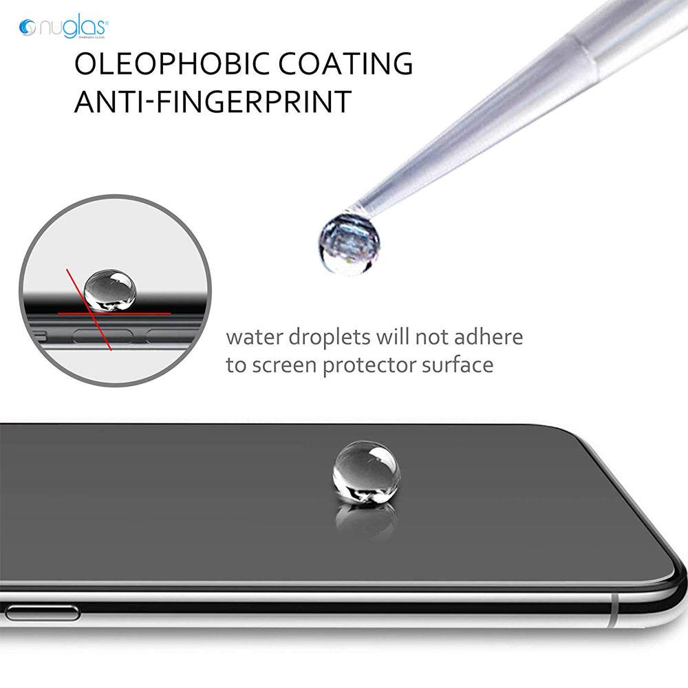 2X Nuglas Tempered Glass Screen Protector iPhone 13 12 11 PRO X XS Max