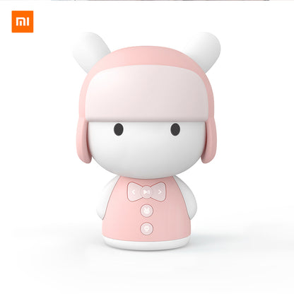 Xiaomi Mi Rabbit Story Machine mini Bluetooth Edition Pink Children's Early Education Machine Educational Toys Boys and Girls 0-6 Years Old Baby Toys ABS Material Food Contact Grade Silicone