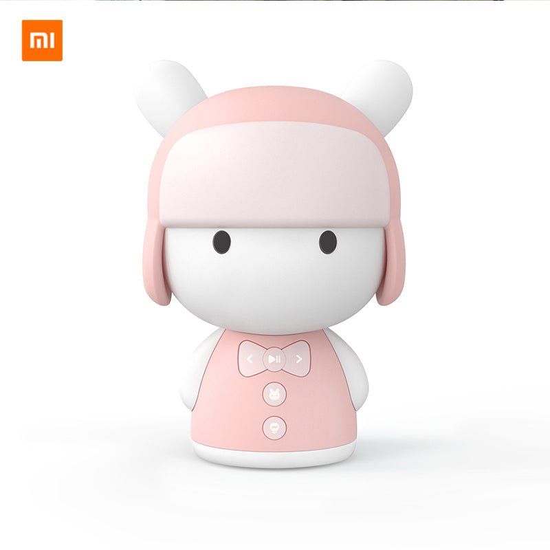 Xiaomi Mi Rabbit Story Machine mini Bluetooth Edition Pink Children's Early Education Machine Educational Toys Boys and Girls 0-6 Years Old Baby Toys ABS Material Food Contact Grade Silicone
