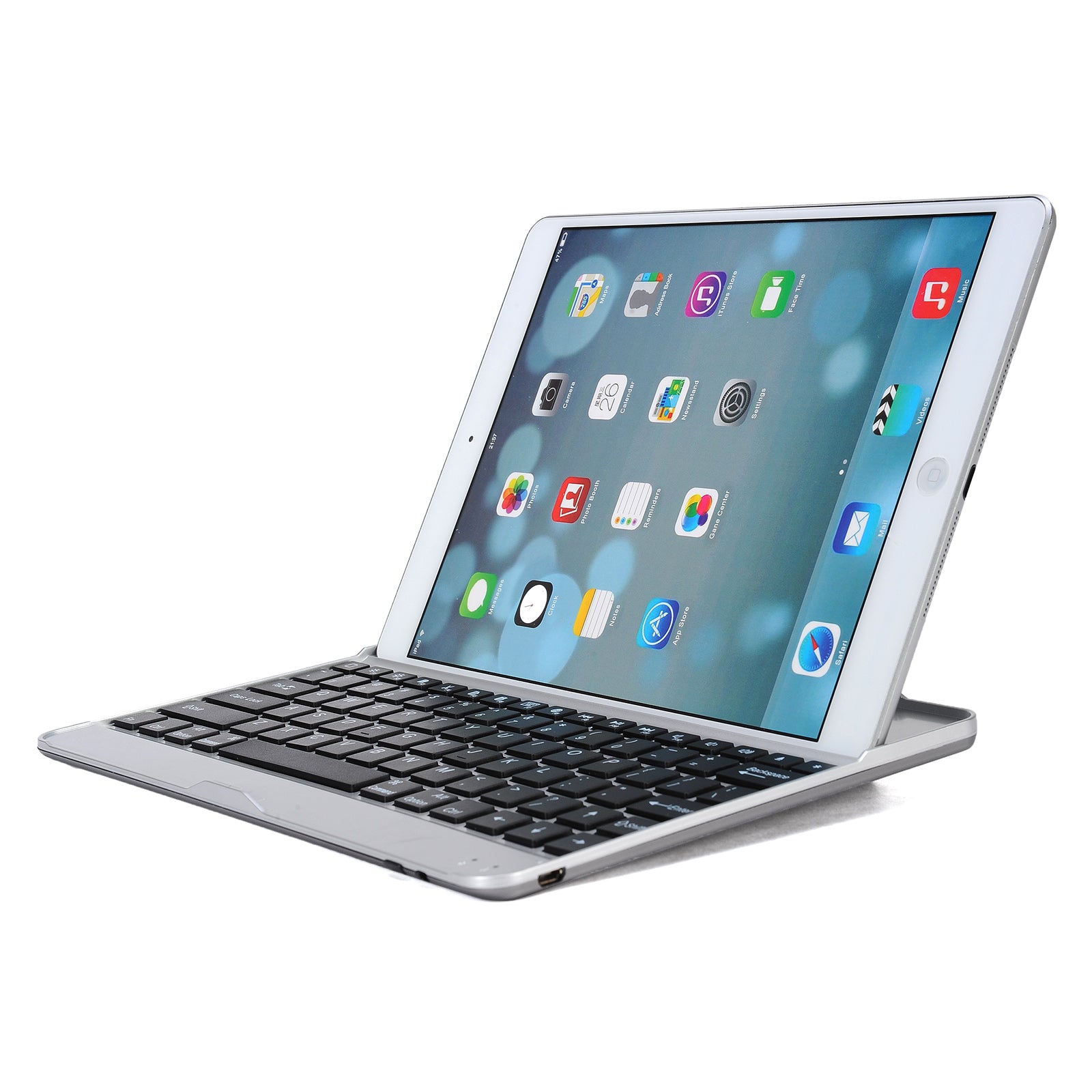 Aluminum keyboard for iPad Air iPad Mini iPad 4 3 2 (2pcs)