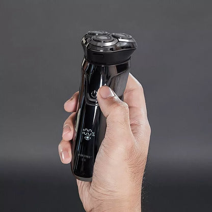 So White Wireless 3D Smart Floating Usb Charging Electric Razor Shaver