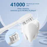 Nandme NX7000 Electric Toothbrush, Electric Sonic Toothbrush for Adults with 2 B