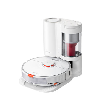 Roborock S7 Plus Robot Vacuum and Mop Cleaner with Auto-Empty Dock White