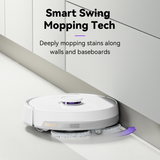 Narwal Freo Robot Vacuum and Mop Cleaner Combo with Auto Mop Washing & Drying, Dirt Sense Ultra Clean,