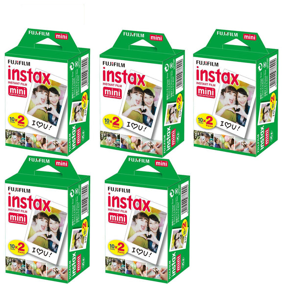 100 Sheets Fujifilm Instax Mini Film Fuji instant photos 11 7s 8 25 90 Polaroid 300