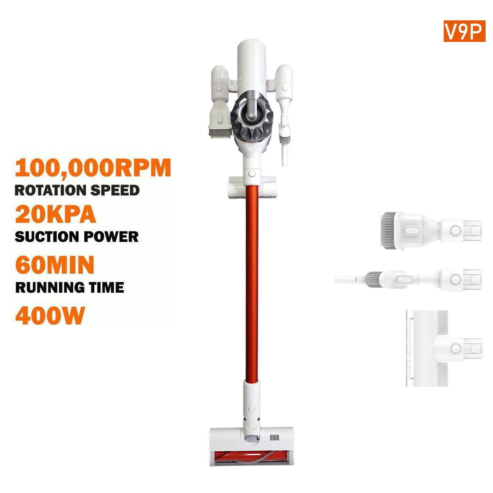 Dreame V9 V9P cordless Handheld Stick Vacuum Cleaner 20,000Pa Suction Youmi Au Version
