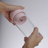 Juistar Portable Juice Blender Baby food Blender Juicer White and Pink Twin Pack