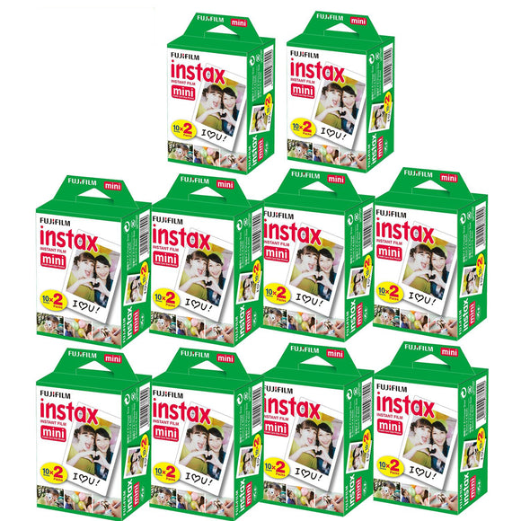 200 Sheets Fujifilm Instax Mini Film Fuji instant photos 7s 8 25 90 Polaroid 300 Mini 11