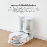 Roborock S7 Plus Robot Vacuum and Mop Cleaner with Auto-Empty Dock White