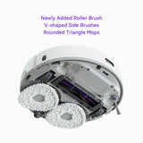 Refurbished Narwal Freo Robot Vacuum and Mop Cleaner with Auto Mop Washing & Drying  LCD Display