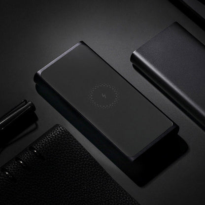 Xiaomi PLM11ZM Power Bank 10000mAh Fast Wireless Charger with USB Type C