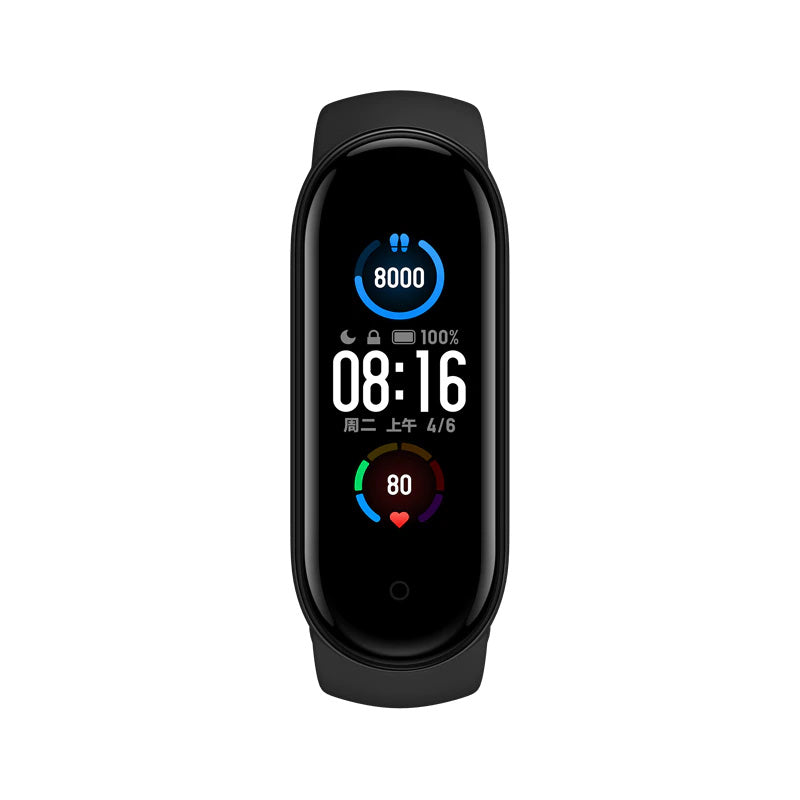 Xiaomi Mi Band 5 Smart Bracelet Color AMOLED Screen Fitness Traker  Waterproof Global Version Black