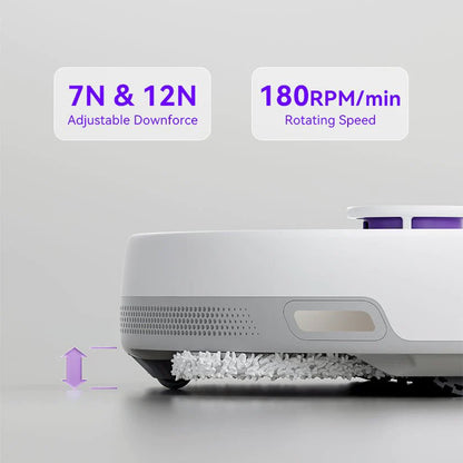 Narwal Freo Robot Vacuum and Mop with Auto Water Exchange Module, Dirt Sense Ultra Clean, Auto Add Cleaner, LCD Display