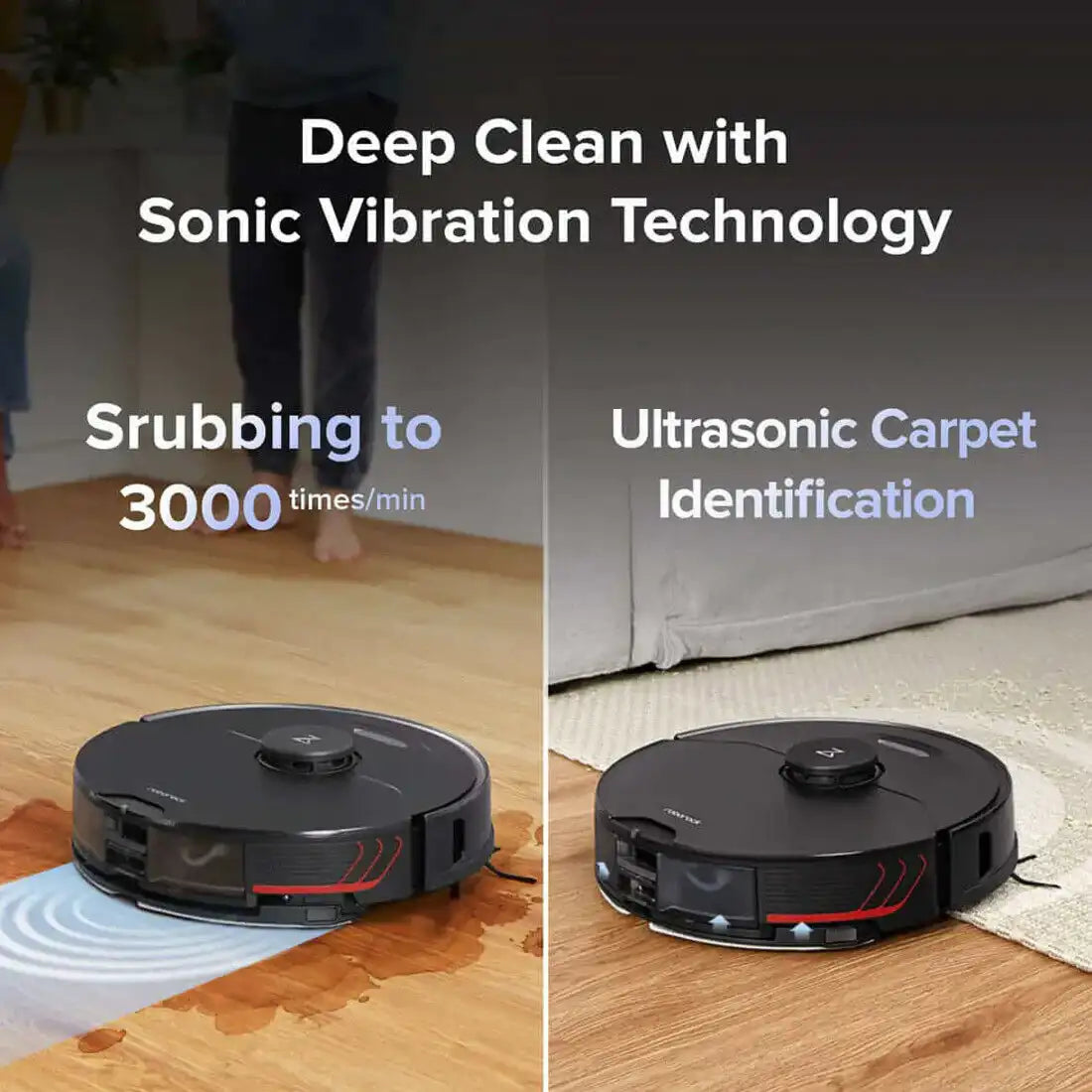 Roborock S7 MaxV Plus Auto Empty Station Robot Vacuum Cleaner with Mop Official Australian Version Black