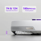 Refurbished Narwal Freo Robot Vacuum and Mop Cleaner with Auto Mop Washing & Drying  LCD Display