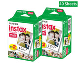 40 Sheets Fujifilm Instax Mini Film Fuji instant photos 7s 8 25 90 Polaroid 300 Mini 11