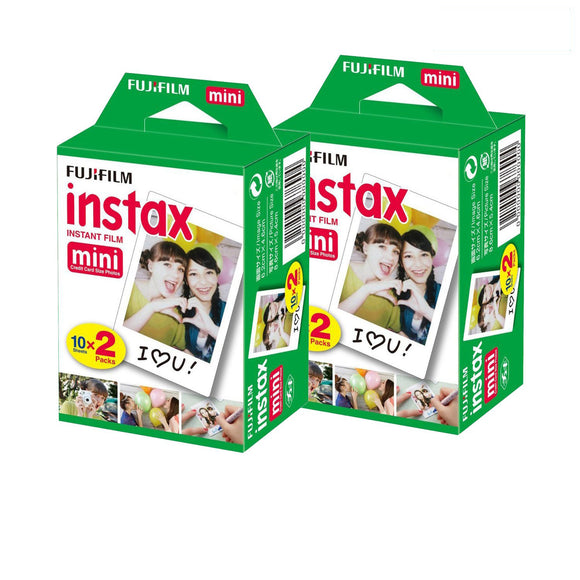 40 Sheets Fujifilm Instax Mini Film Fuji instant photos 7s 8 25 90 Polaroid 300 Mini 11