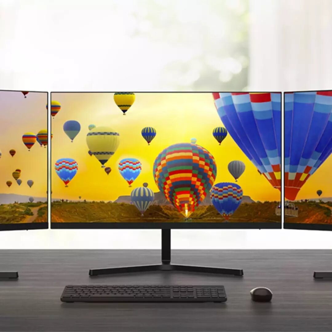 XIAOMI Mi 1C 23.8-Inch Office Gaming Monitor FHD 1080P IPS Panel 178 ° Super Viewing Angle Multi-Interface Display Gaming Display Screen