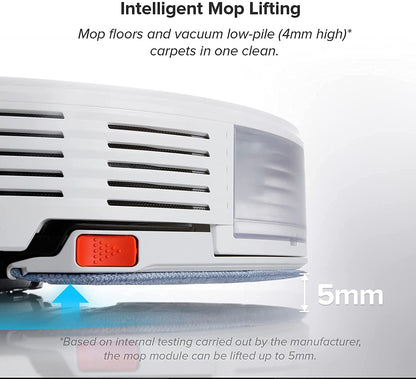 Roborock S7 Plus Robot Vacuum and Mop Cleaner with Auto-Empty Dock White