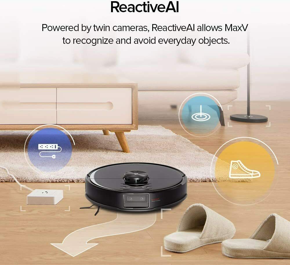Roborock S6 MaxV Robot Vacuum and Mop Cleaner Official Australian Model