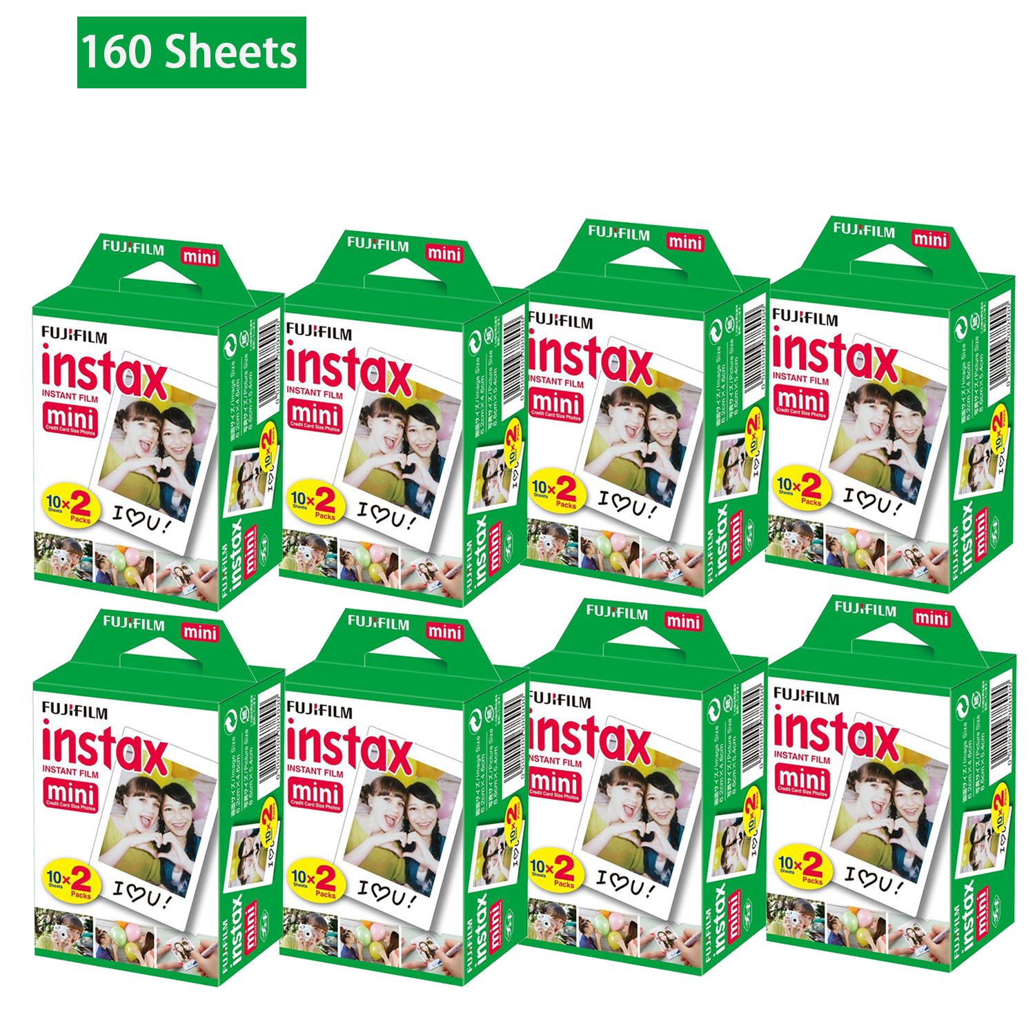 Fujifilm Instax Mini Film Fuji instant photos 7s 8 25 90 Polaroid 300 Mini 11