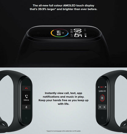 Xiaomi Mi Band 4 Smart Watch Wristband Fitness OLED Global Version