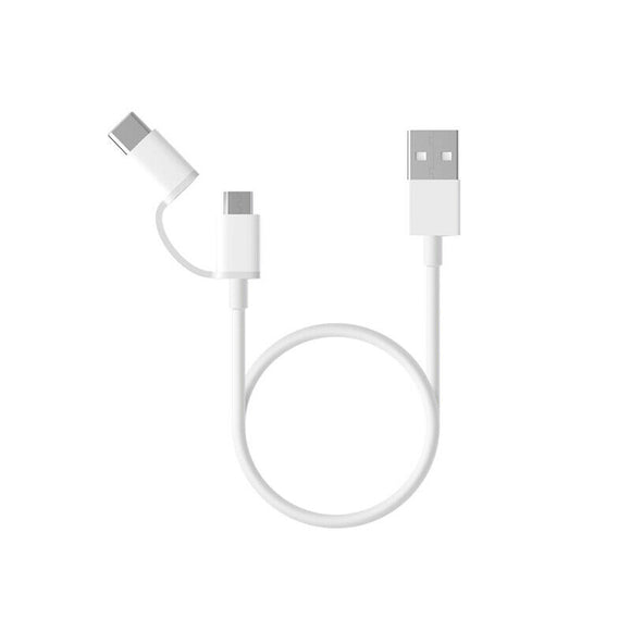 Mi 2-in-1 USB Cable 30CM (micro USB to Type-C)