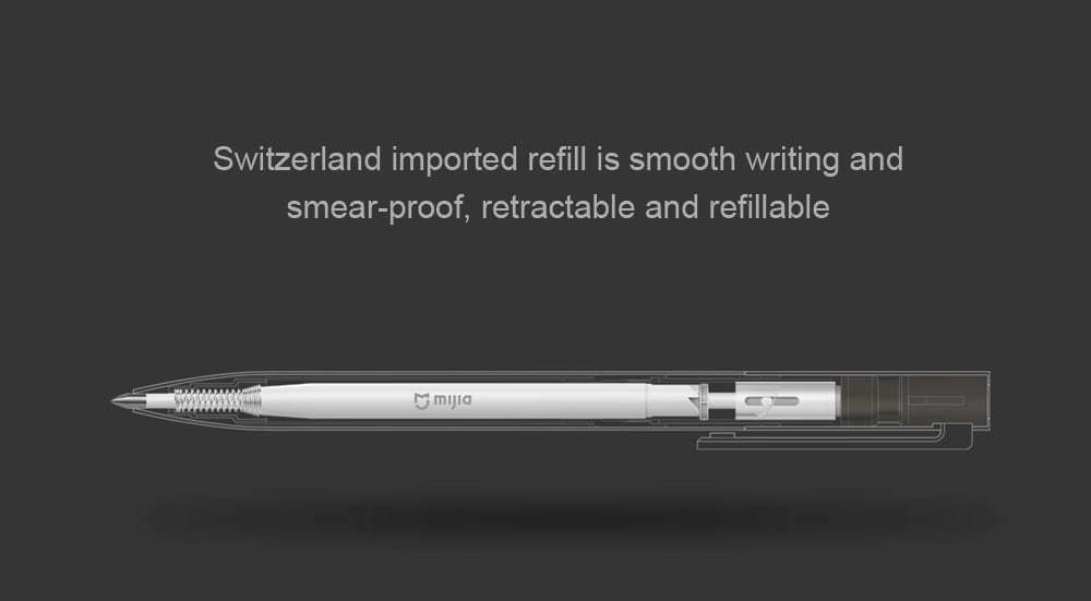 Xiaomi Mijia 0.5mm Metal Sign Pen - Silver