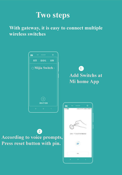 Xiaomi Mijia Smart Home Smart Wireless Switch Global Version