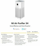 Xiaomi Mi Smart Air Purifier 3 3H OLED Display Smart APP WIFI HEPA Filter Version