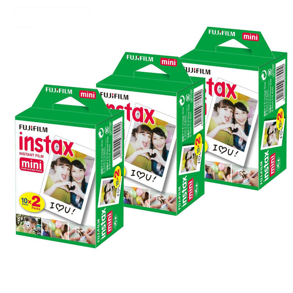 60 Sheets Fujifilm Instax Mini Film Fuji instant photos 7s 8 25 90 Polaroid 300 Mini 11