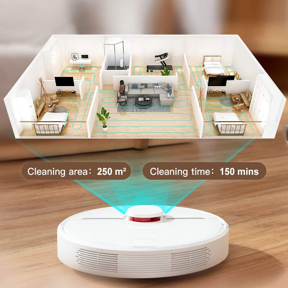 Dreame D9 Max Robotic Vacuum and Mop, Lidar Navigation