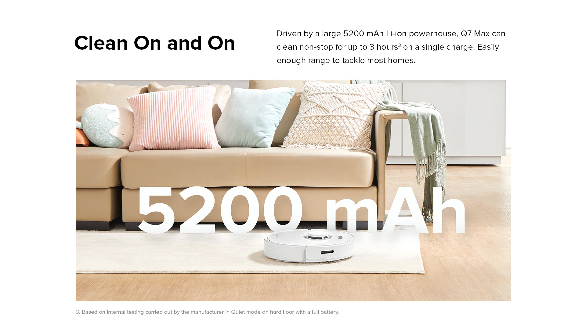Roborock Q7 Max Robot Vacuum Cleaner with Mopping Official Australian Version White