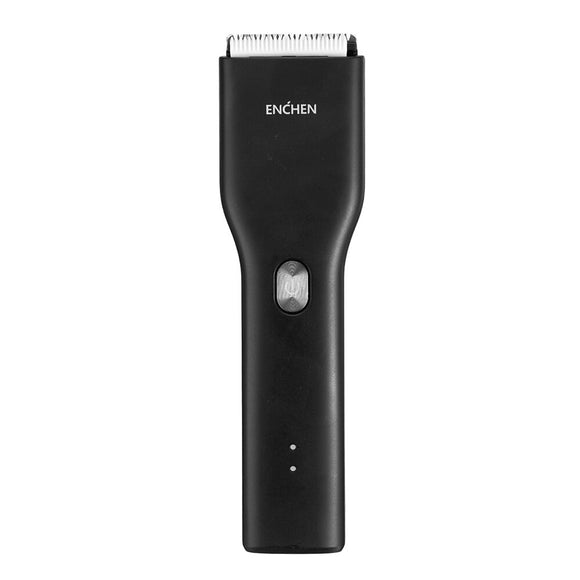 ENCHEN Boost Electric Hair Clipper Ceramic Cutter Fast Charging Hair Trimmer Hair Clipper  Black