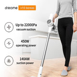 Dreame V10 Cordless Stick Vacuum Cleaner 22000Pa Suction Upgrade Au Version