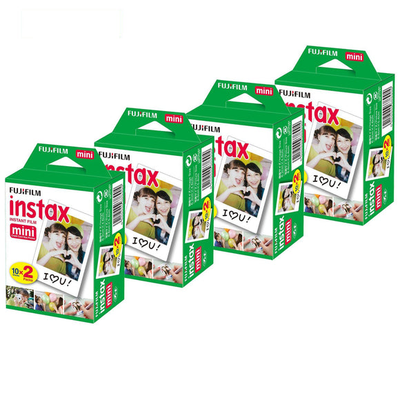 80 Sheets Fujifilm Instax Mini Film Fuji instant photos 7s 8 25 90 Polaroid 300 Mini 11