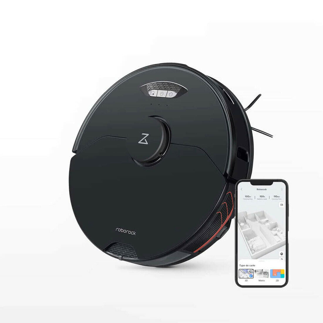 Roborock S7 MaxV Plus Auto Empty Station Robot Vacuum Cleaner with Mop Official Australian Version Black