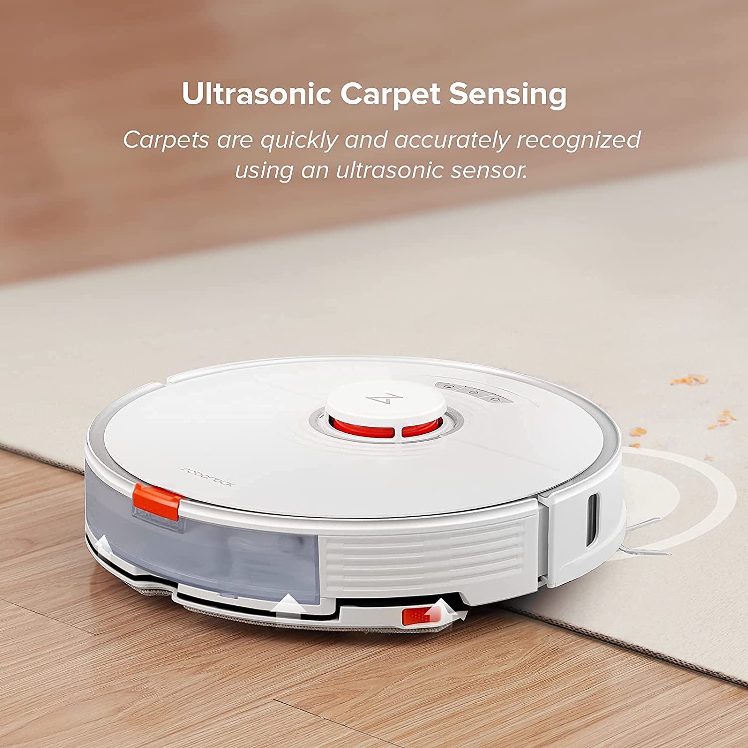 Roborock S7 Plus Robot Vacuum and Mop Cleaner with Auto-Empty Dock White