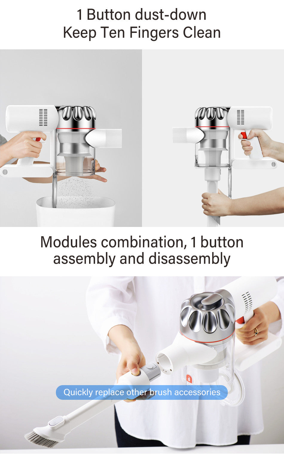 Handheld Vacuum Xiaomi Dreame V9 Review Xiaomi Dreame V9