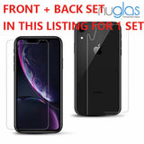 2X Nuglas Tempered Glass Screen Protector iPhone 13 12 11 PRO X XS Max